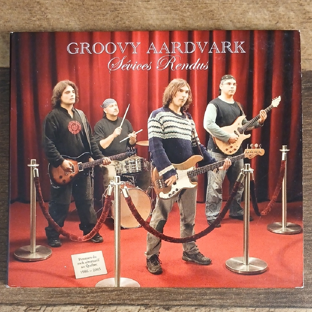 Groovy Aardvark Sévices Rendus Cd Album